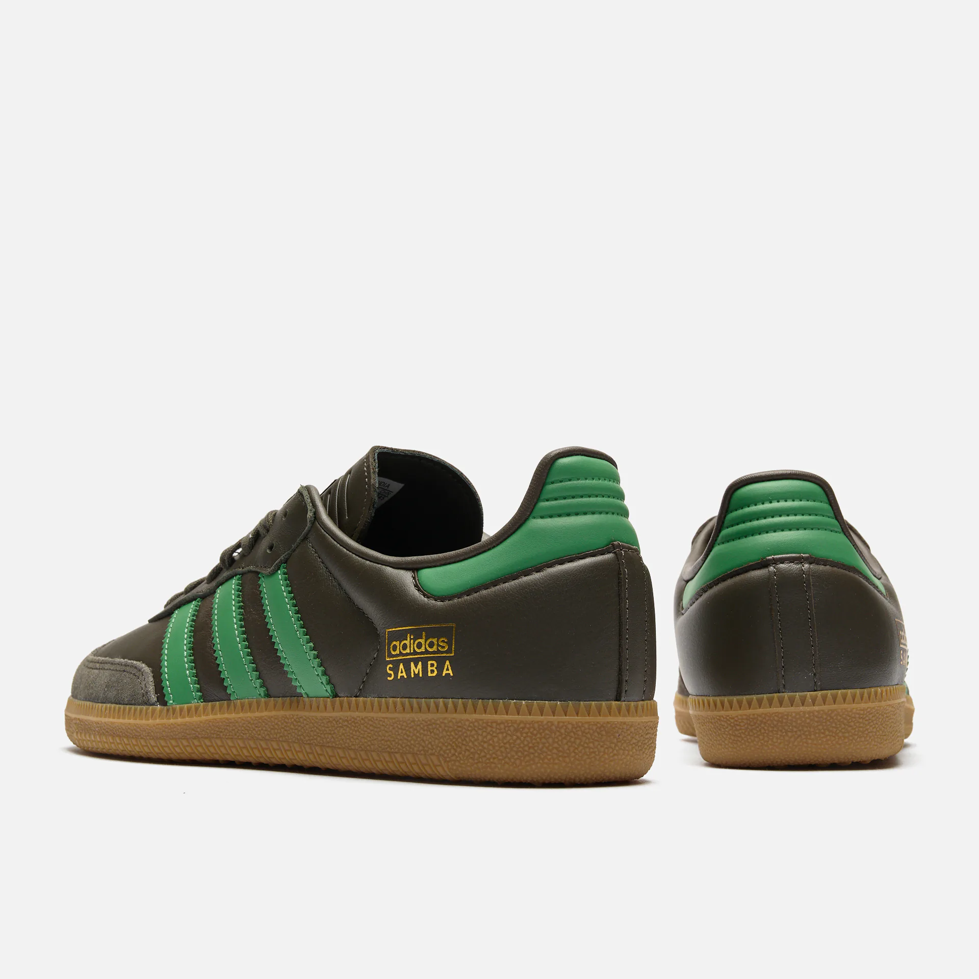 adidas Samba Sneaker OG Shadow Olive/Preloved Green/Gum
